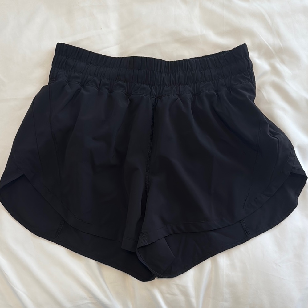 Lululemon size 8 Women's Black Athletic Shorts